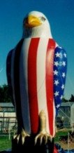 25 ft. Eagle cold-air advertising balloon