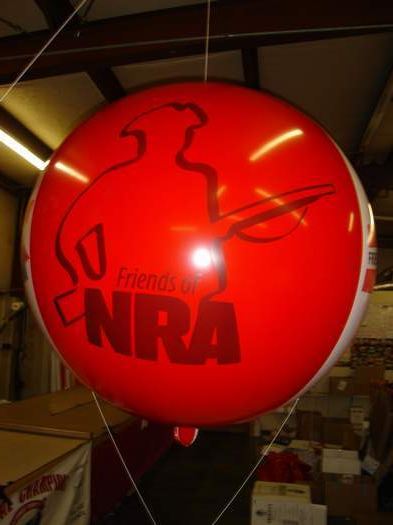 Giant Balloon with NRA logo