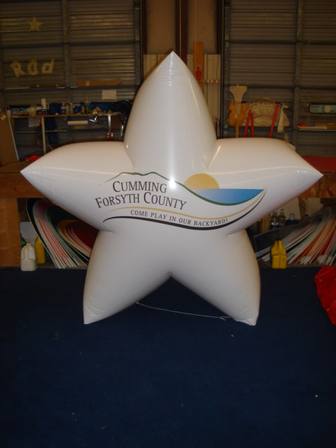Custom Star Helium Balloon