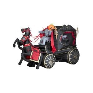 Halloween inflatables - headless horseman carriage inflatable