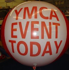 large balloon - helium balloon with lettering