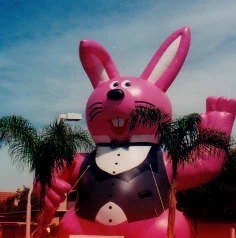 Easter Bunny inflatable