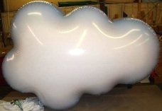 custom shaped helium cloud balloons