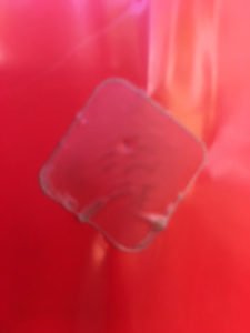 polyurethane helium balloon with patch