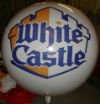 giant helium balloon with White Castle Restaurants logo