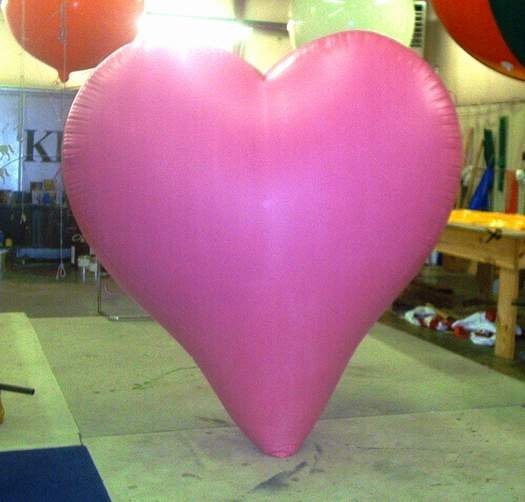 giant balloon - custom heart shape