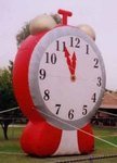 Clock Inflatables - giant 25ft. Clock balloons