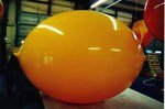 Lemon - 6' helium inflatable - standard shape