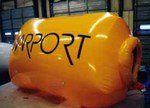 Custom Shape - 12' long Marport net sensor - custom ballons