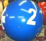 Helium and Balloons - helium advertising balloon