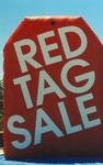 RED TAG advertising ballons - Red Tag Sale advertising inflatables available for sale and rent.