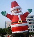 World's Largest Santa - 60ft. Santa Inflatable - Holiday Inflatables
