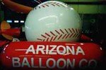 Baseball - 7' helium ball from $625.00. Helium baseball balloons from 6ft. - 10ft. 25ft. Cold-air baseball inflatables available for rent.