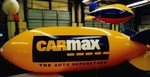 Advertising Blimp - CARMAX logo - all types of car dealer balloons