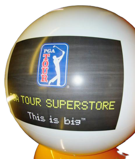 PGA SuperStore trade show balloon