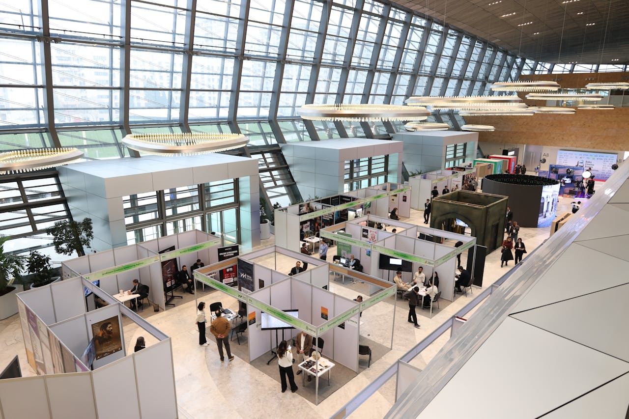 trade show booth marketing at a large U.S. convention center