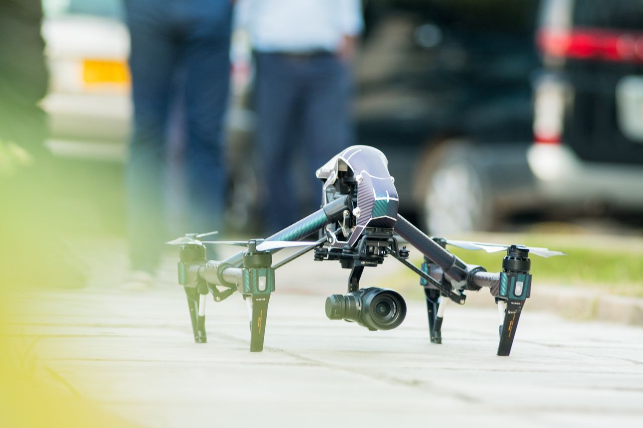 eVTOL marketing: an electric vertical takeoff aircraft in flight